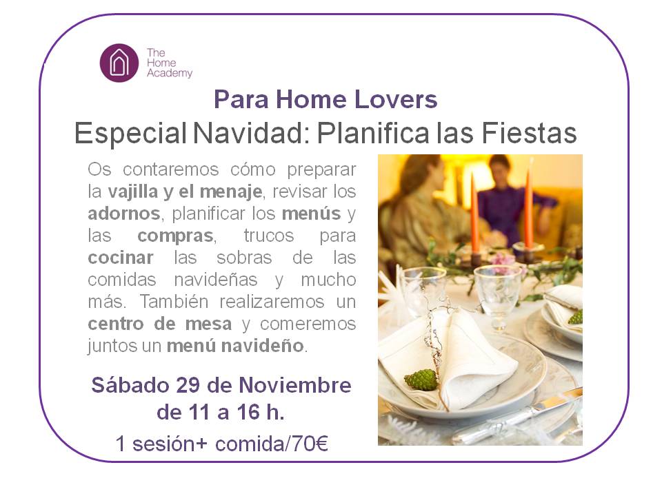 The Home Academy curso hogar navidad