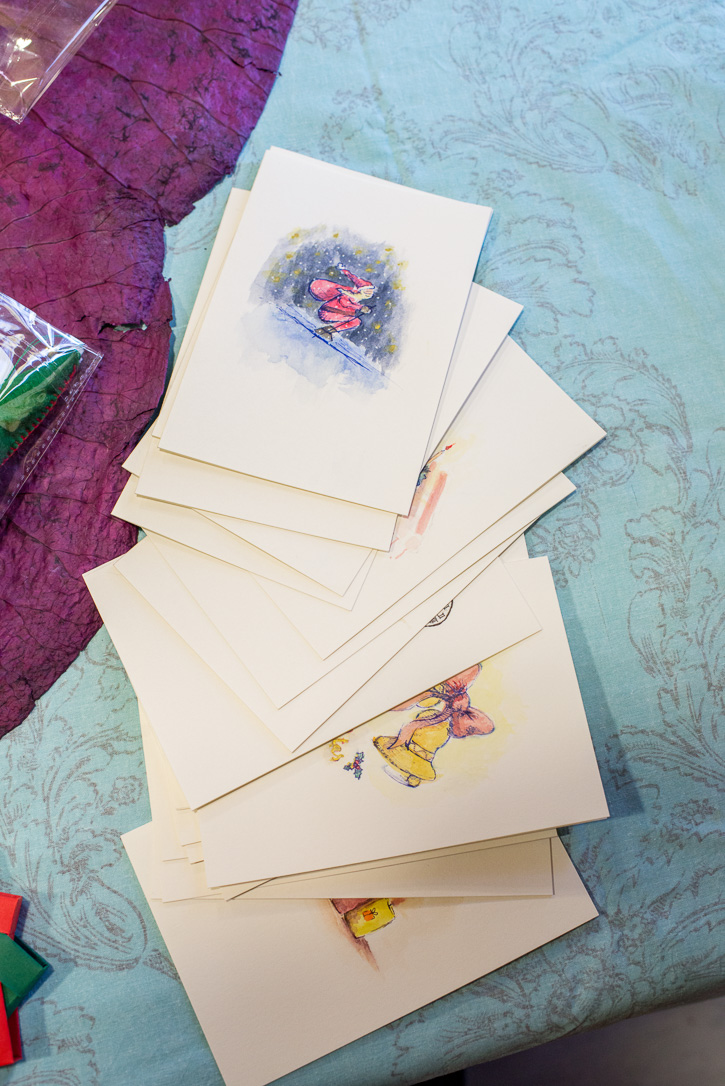 The Home Academy tarjetas Navidad