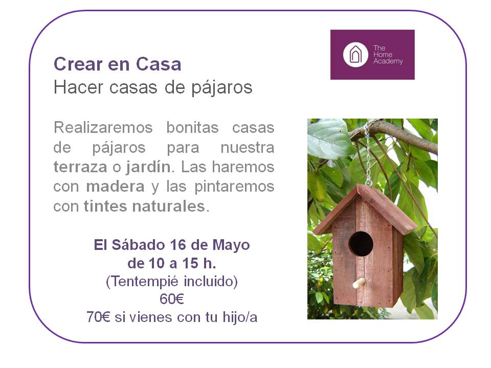 casas de pájaros primavera