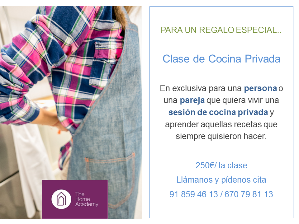 Clase de Cocina privada 2017