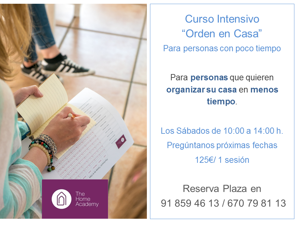 Curso Intensivo Orden en Casa 2017