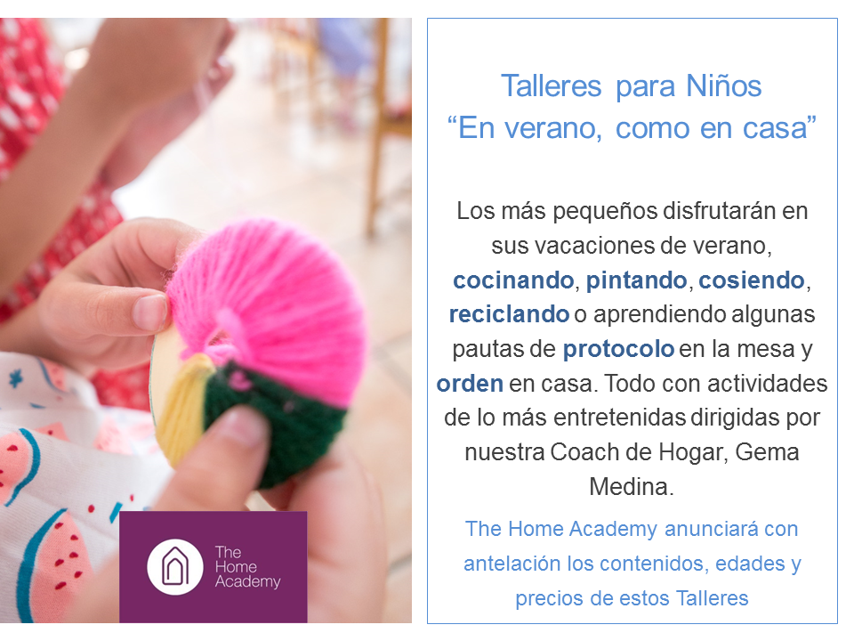 Talleres Verano NIÑOS 2017