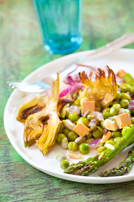 03109-Verduras-de-primavera-con-foie
